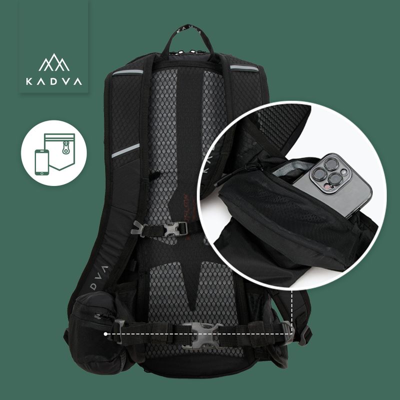 Plecak turystyczny KADVA Escapada 20 l czarny 21