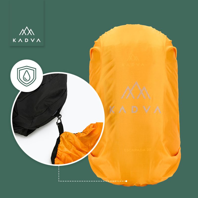 Plecak turystyczny KADVA Escapada 20 l czarny 23
