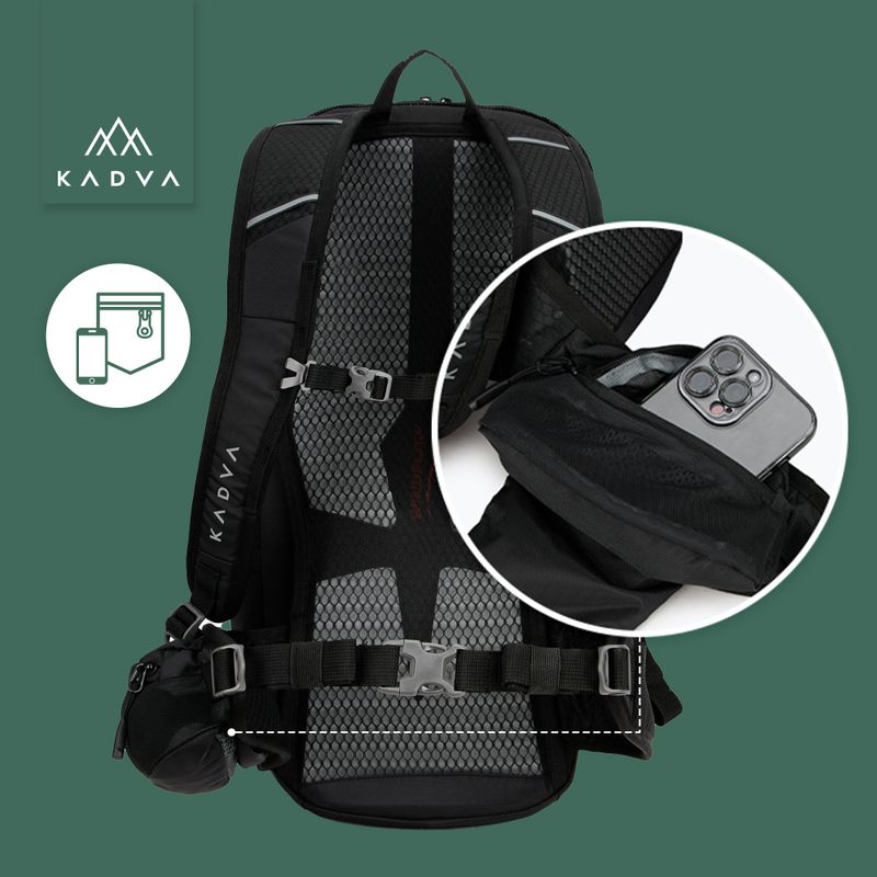 Plecak turystyczny KADVA Escapada 30 l czarny 26