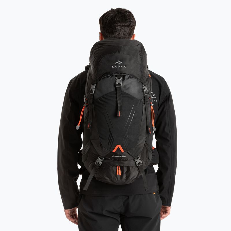 Plecak trekkingowy KADVA Vagabundo 40 l czarny 11