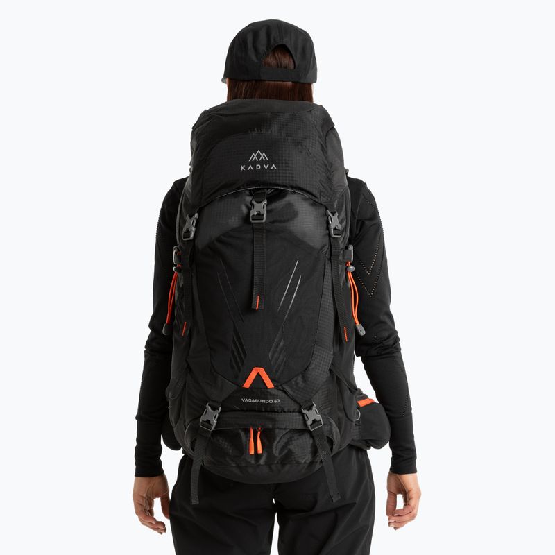 Plecak trekkingowy KADVA Vagabundo 40 l czarny 22