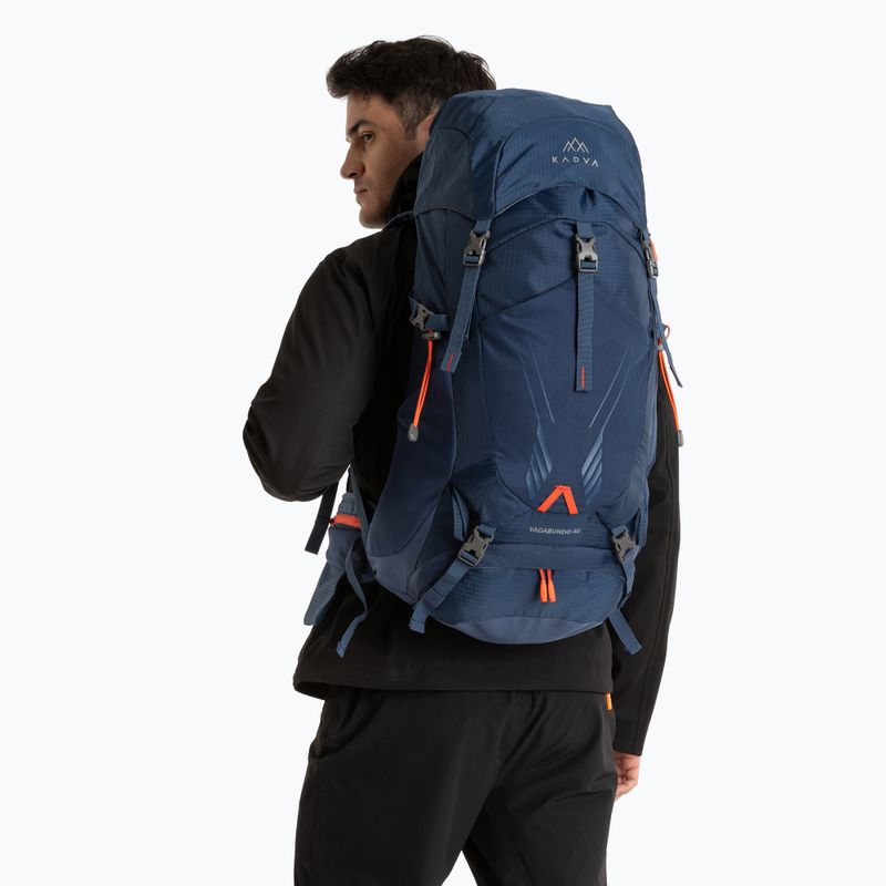Plecak trekkingowy KADVA Vagabundo 40 l niebieski 11