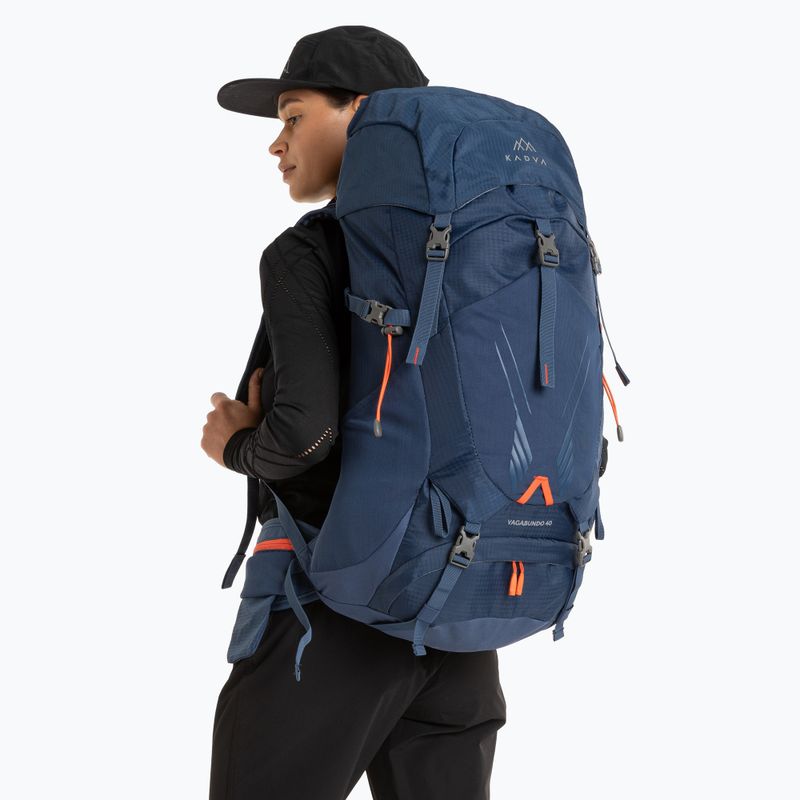 Plecak trekkingowy KADVA Vagabundo 40 l niebieski 19