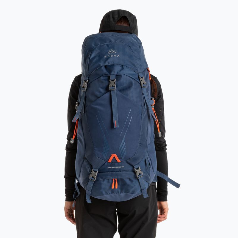 Plecak trekkingowy KADVA Vagabundo 40 l niebieski 22
