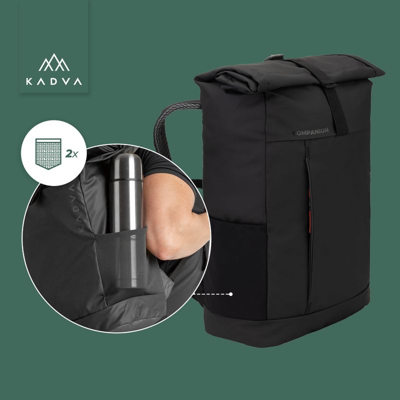 Plecak miejski KADVA Companion 20 l czarny 11