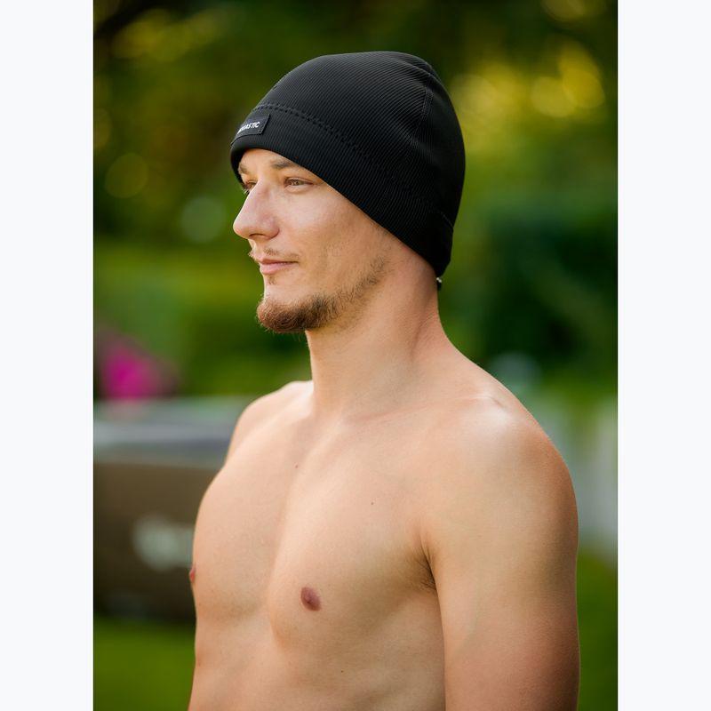Czapka neoprenowa AQUASTIC Wintstick Beanie 3 mm czarny 2