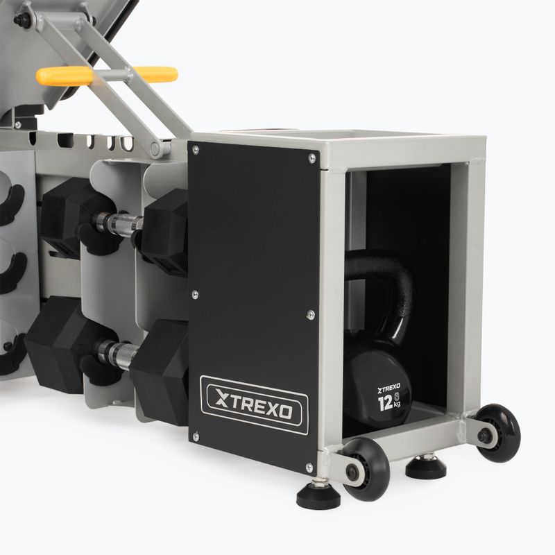 Ławka treningowa XTREXO Storage Regulowana czarny 14