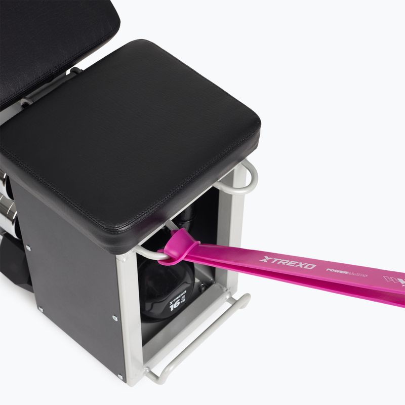 Ławka treningowa XTREXO Storage Regulowana czarny 15