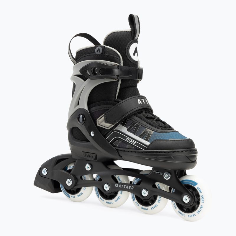 Łyżworolki dziecięce ATTABO Bladeroll 2 w 1 regulowane niebieski 3