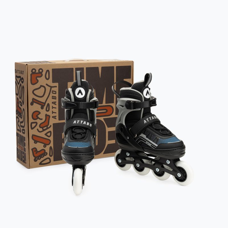 Łyżworolki dziecięce ATTABO Bladeroll 2 w 1 regulowane niebieski 11