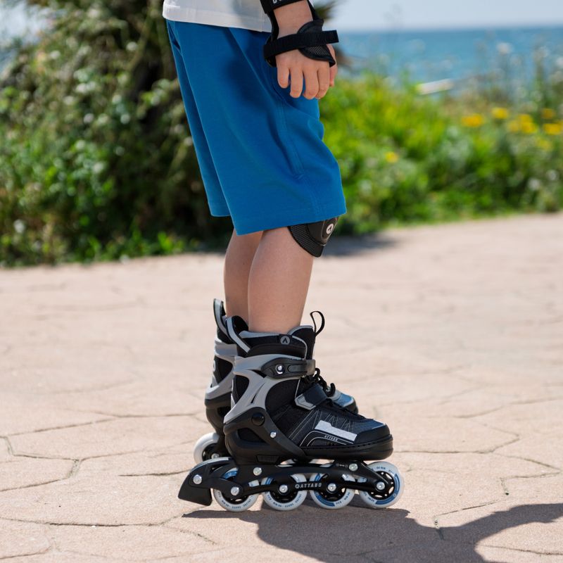 Łyżworolki dziecięce ATTABO Bladeroll 2 w 1 regulowane niebieski 15