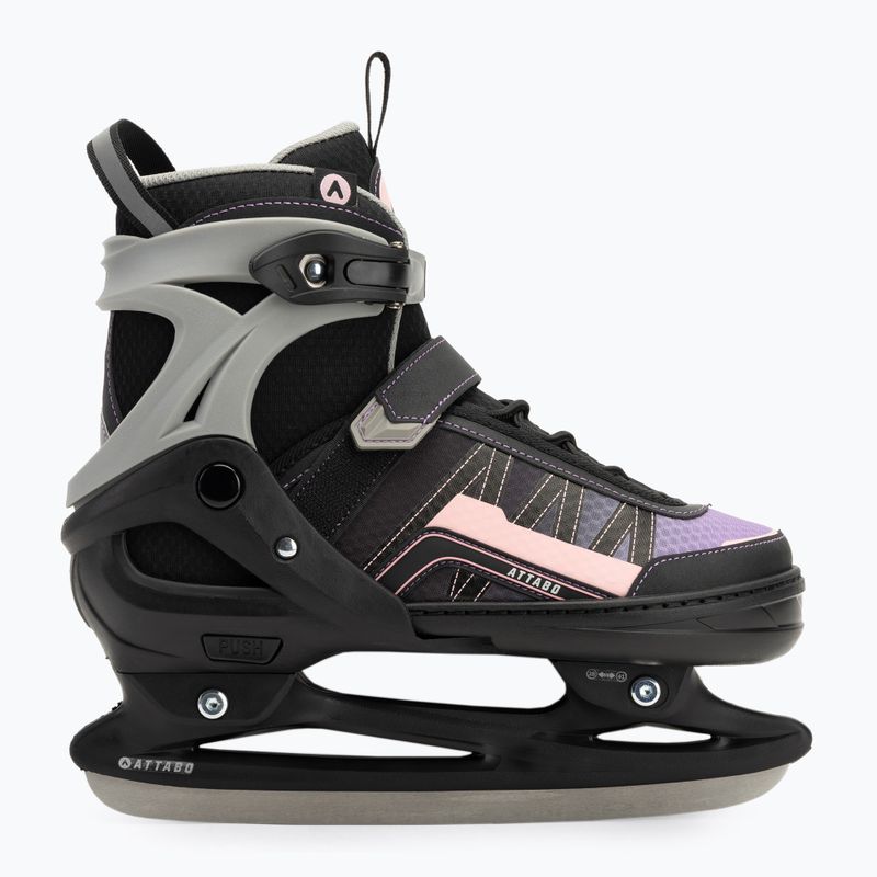 Łyżworolki dziecięce ATTABO Bladeroll 2 w 1 regulowane różowy 10