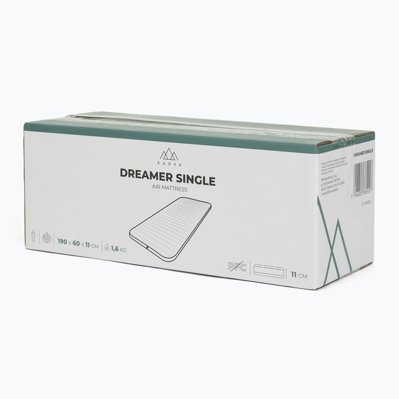 Materac dmuchany KADVA Dreamer Single niebieski 9