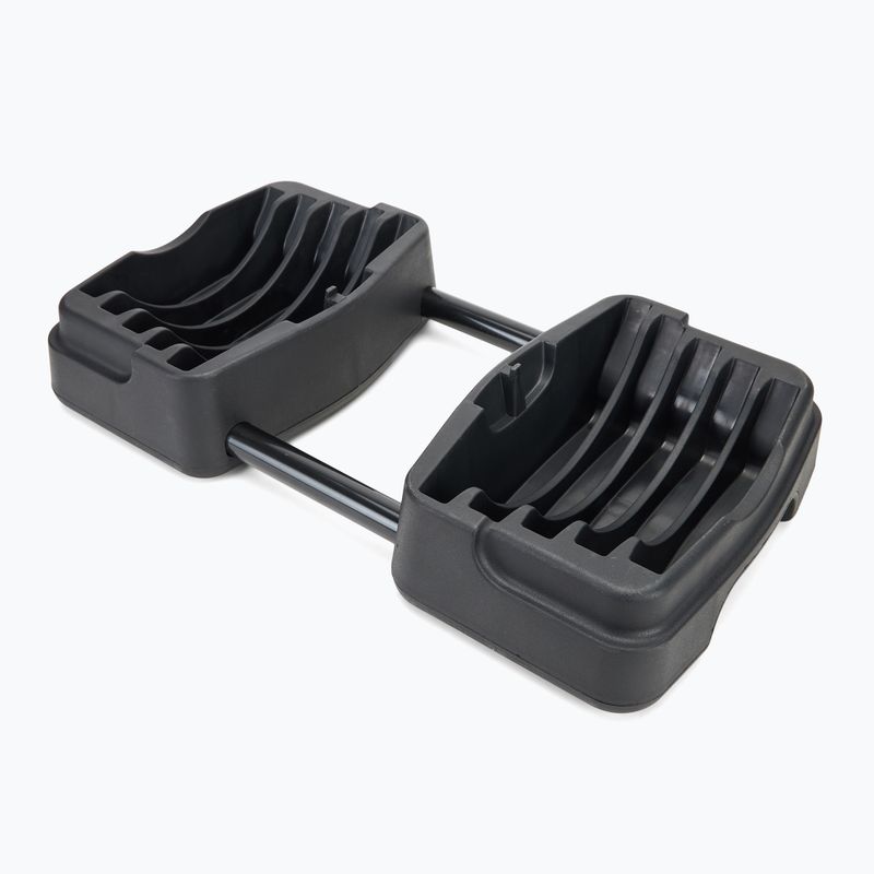 Podstawka XTREXO do sztangi regulowanej + hantla 2w1 TRX-ABD40 czarny