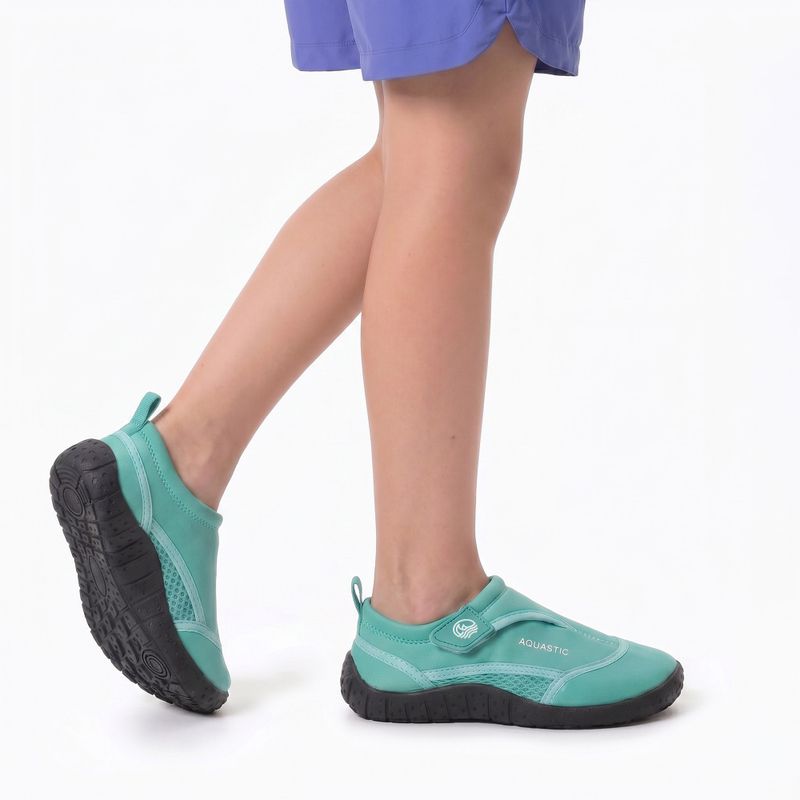 Buty do wody dziecięce AQUASTIC Nino turkusowy 3