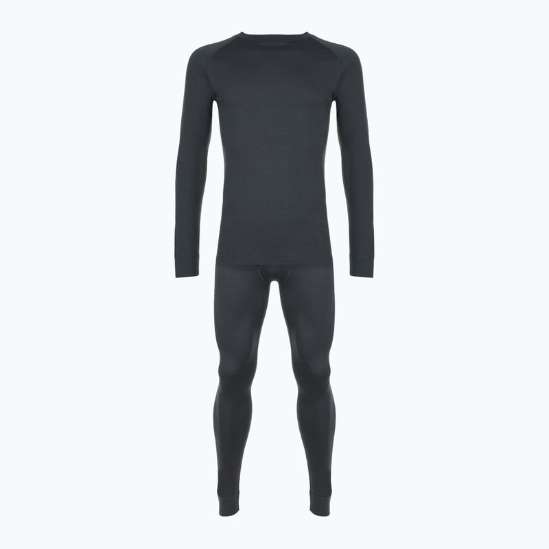 Komplet bielizny termoaktywnej męskiej WOOLCANO Merino SET0540 szary 8