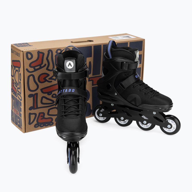 Rolki męskie ATTABO Cyclone Alu niebieski 15