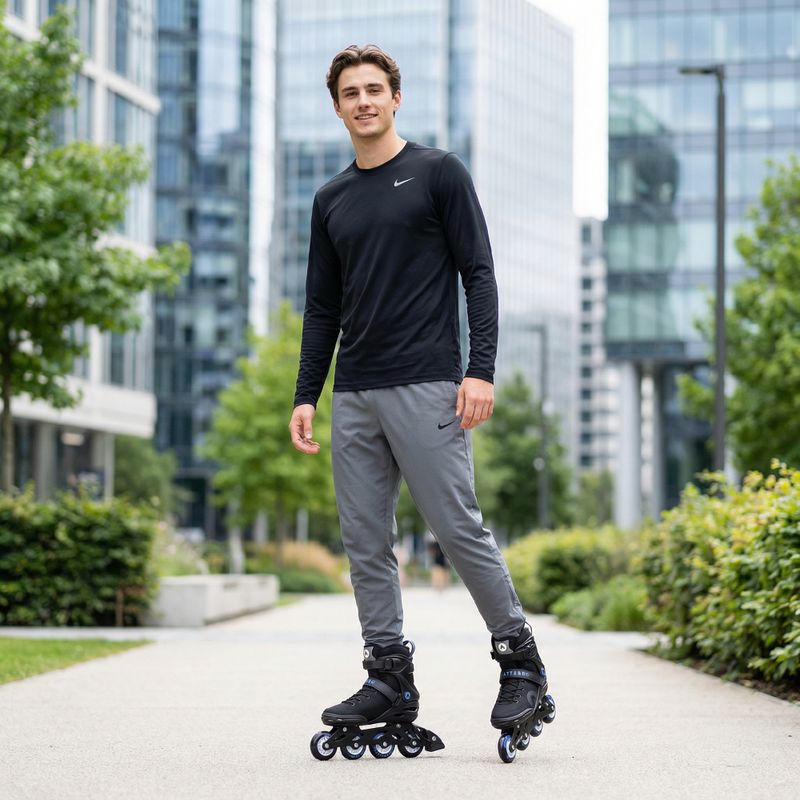 Rolki męskie ATTABO Cyclone Alu niebieski 4