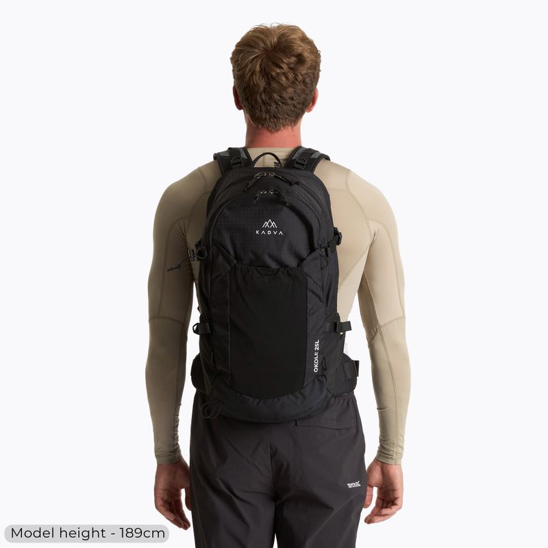 Plecak turystyczny KADVA Okole 25 l czarny 5