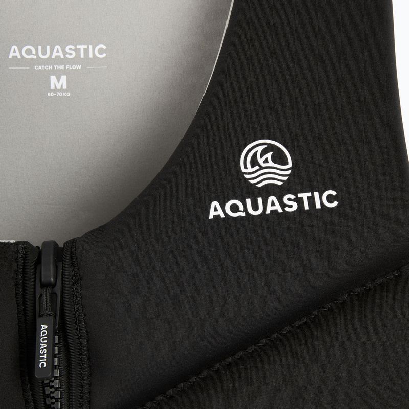 Kamizelka asekuracyjna AQUASTIC Omni 50N neoprenowa czarny 4