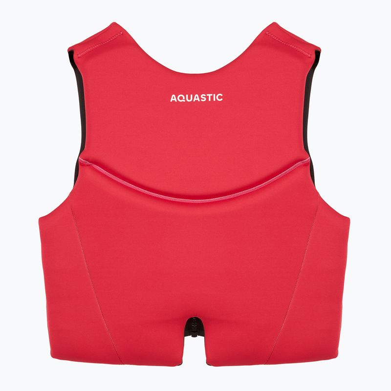 Kamizelka asekuracyjna AQUASTIC Omni 50N neoprenowa różowy 2