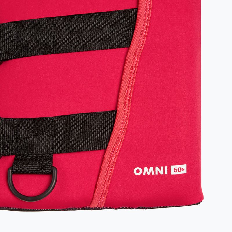 Kamizelka asekuracyjna AQUASTIC Omni 50N neoprenowa różowy 5