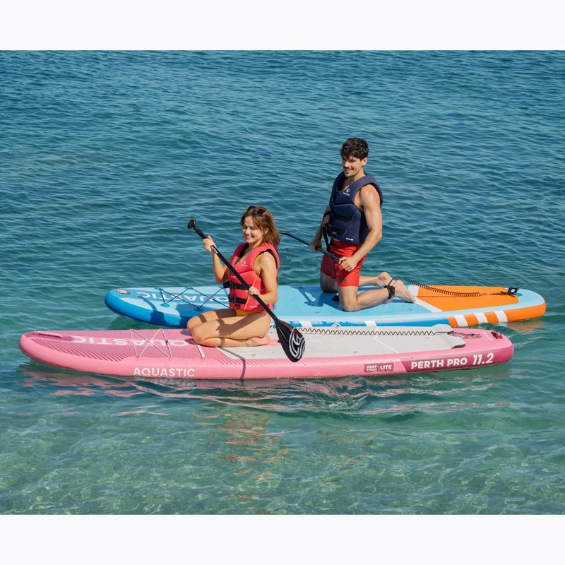 Kamizelka asekuracyjna AQUASTIC Active 50N czerwony 8