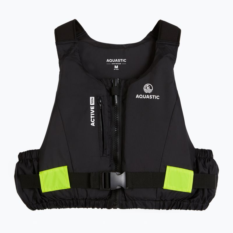 Kamizelka asekuracyjna AQUASTIC Active 50N czarny