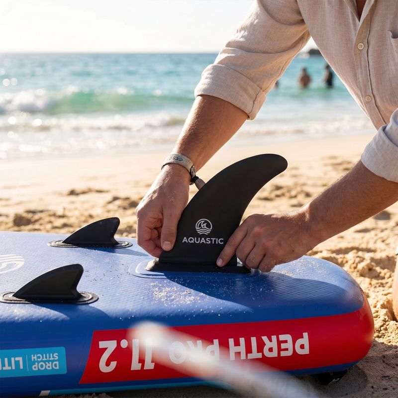 Fin do deski SUP AQUASTIC SLIDE-IN 9" czarny 4