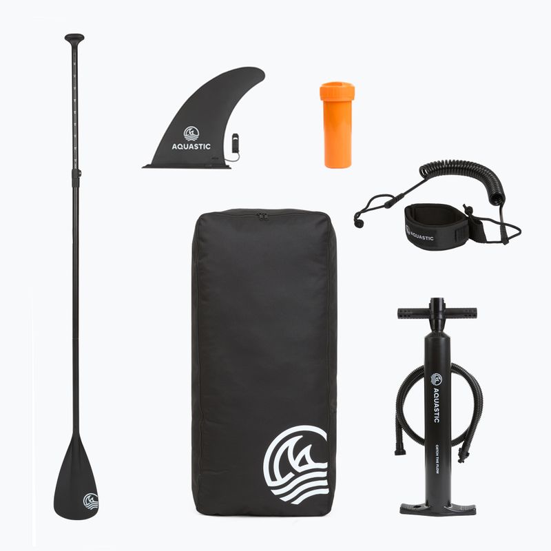 Zestaw deska SUP pompowana AQUASTIC Taupo 10'8" allround niebieski 17