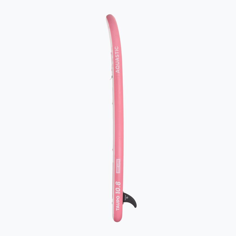 Zestaw deska SUP pompowana AQUASTIC Taupo 10'8" allround różowy 5