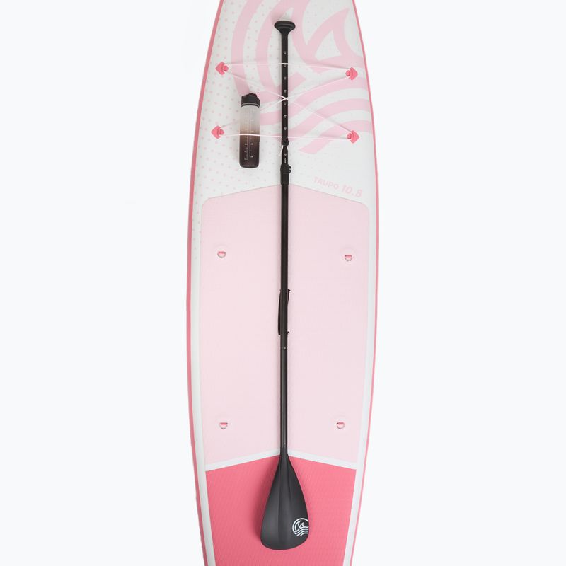 Zestaw deska SUP pompowana AQUASTIC Taupo 10'8" allround różowy 10