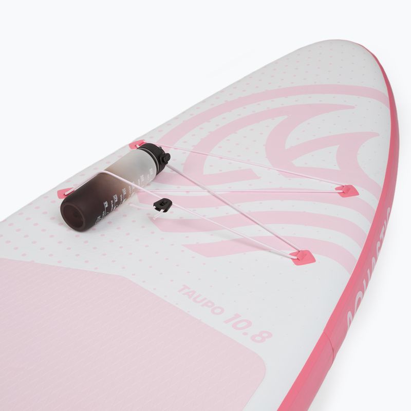 Zestaw deska SUP pompowana AQUASTIC Taupo 10'8" allround różowy 11