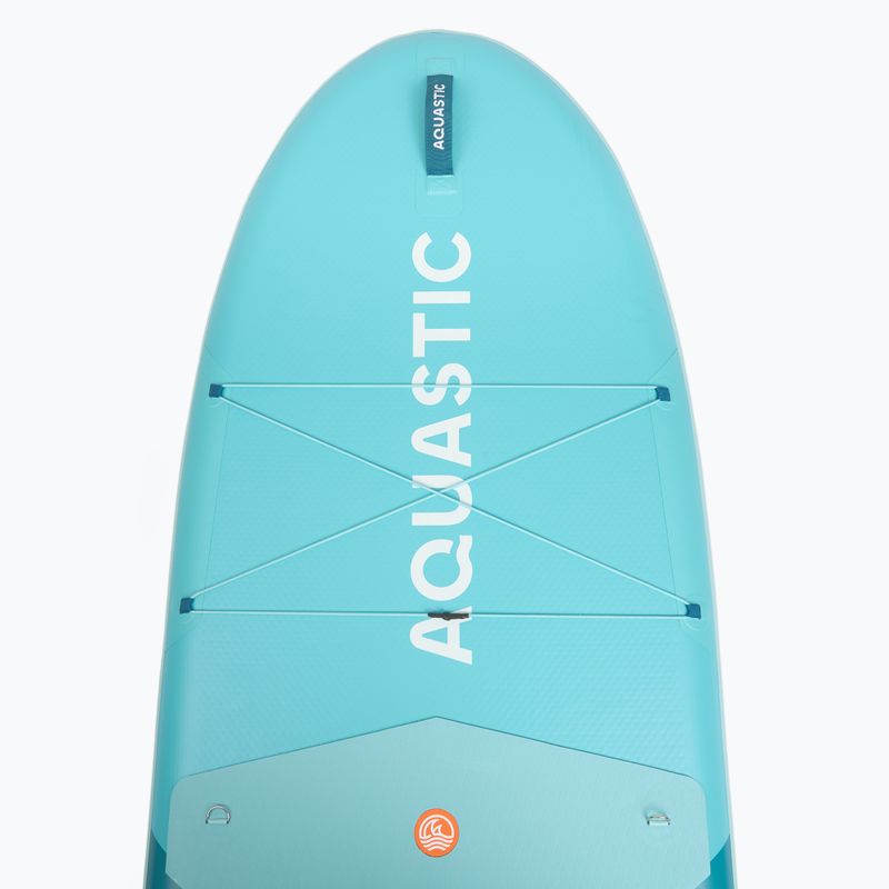 Zestaw deska SUP pompowana AQUASTIC Tourer 12'0" 2-os zielony 7