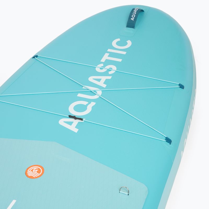 Zestaw deska SUP pompowana AQUASTIC Tourer 12'0" 2-os zielony 8
