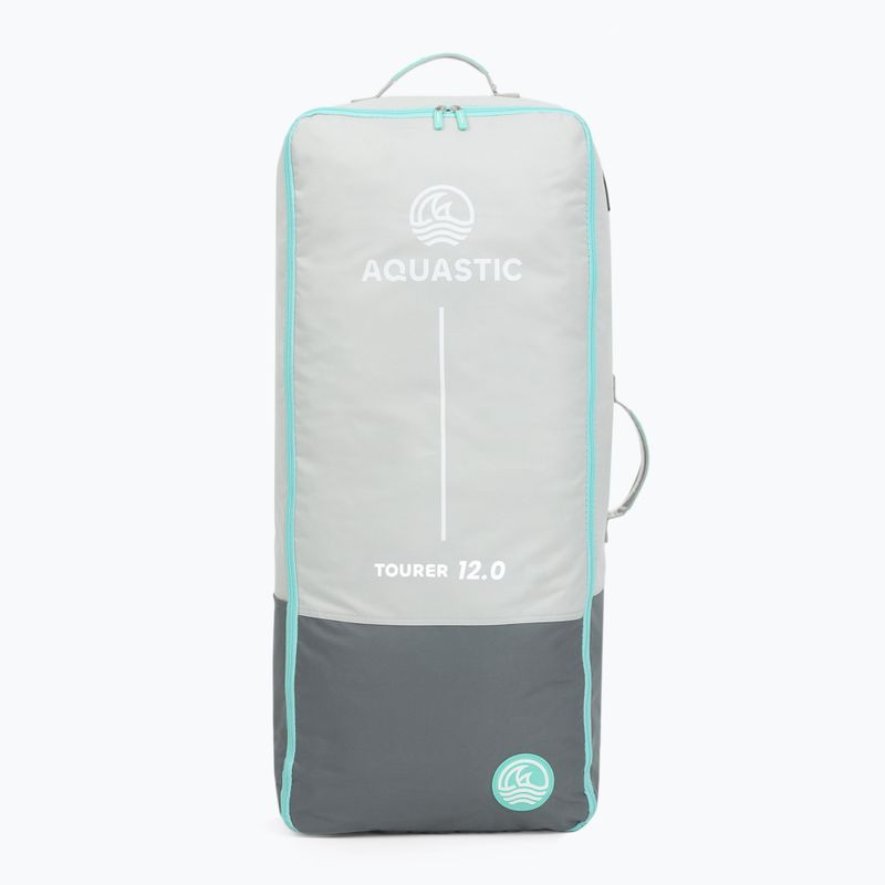 Zestaw deska SUP pompowana AQUASTIC Tourer 12'0" 2-os zielony 18