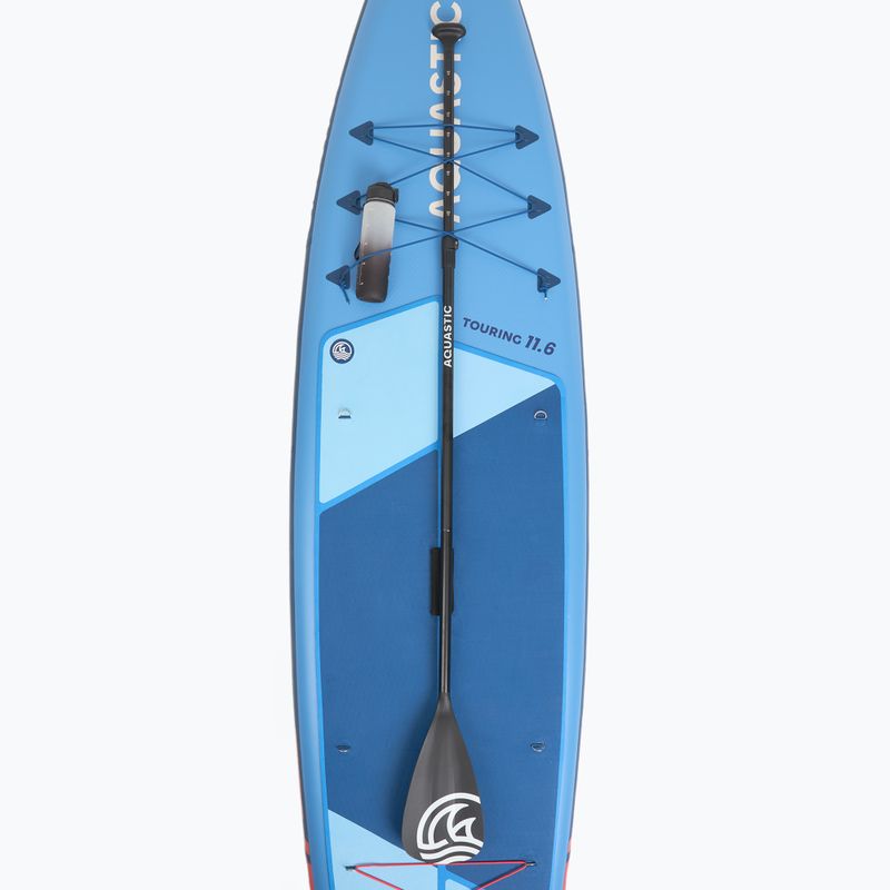 Zestaw deska SUP pompowana AQUASTIC Touring 11'6" niebieski 13