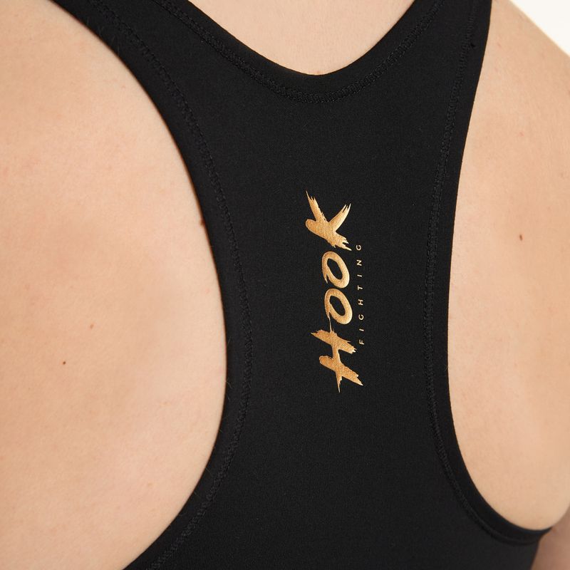 Stanik sportowy damski HOOK FIGHTING Base czarny 4