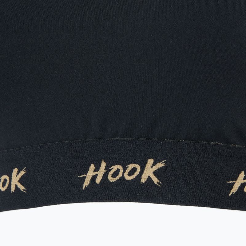Stanik sportowy damski HOOK FIGHTING Base czarny 7