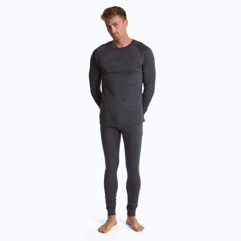 Bluza termoaktywna męska 100% WOOLCANO MERINO TOP0538 szary 2