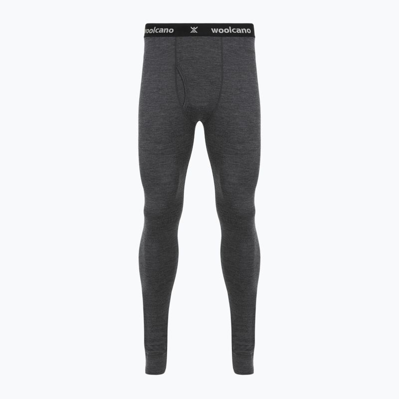 Spodnie termoaktywne męskie WOOLCANO 100% Merion PANT0539 szary 5