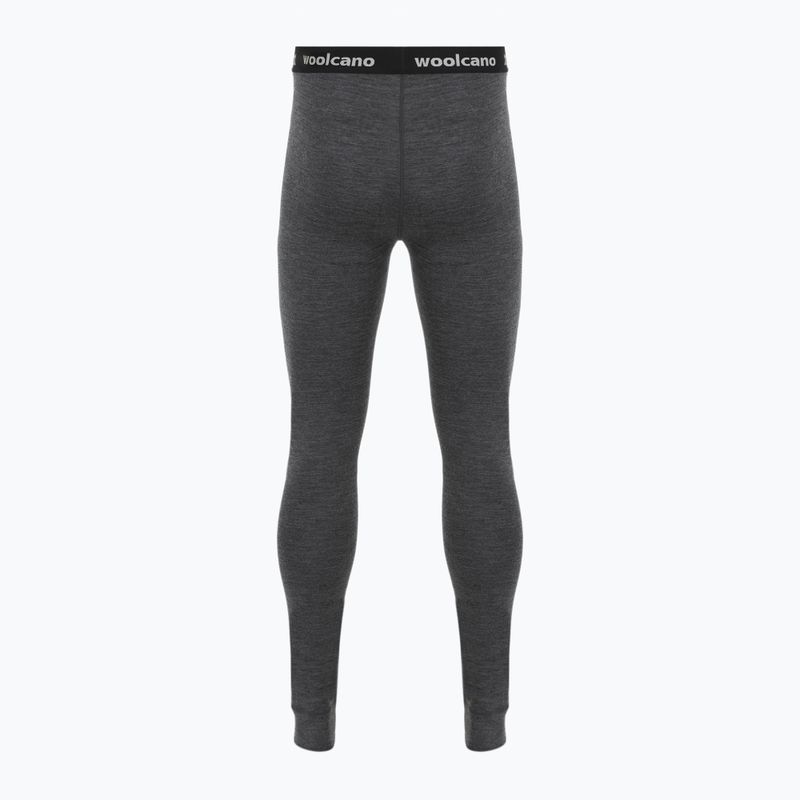 Spodnie termoaktywne męskie WOOLCANO 100% Merion PANT0539 szary 6