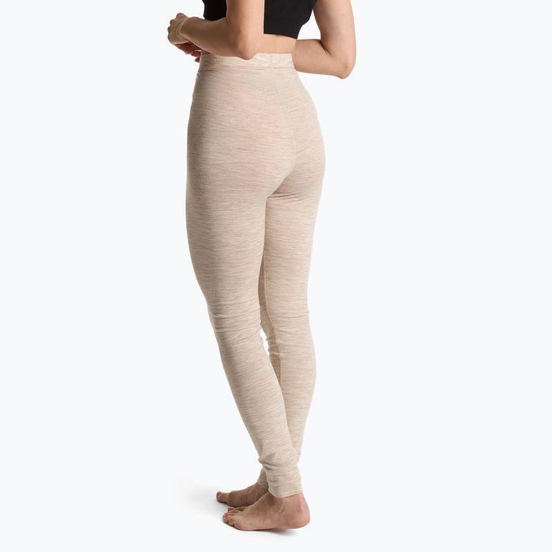 Komplet bielizny termoaktywnej damskiej WOOLCANO Merino 100% SET0543 beżowy 8