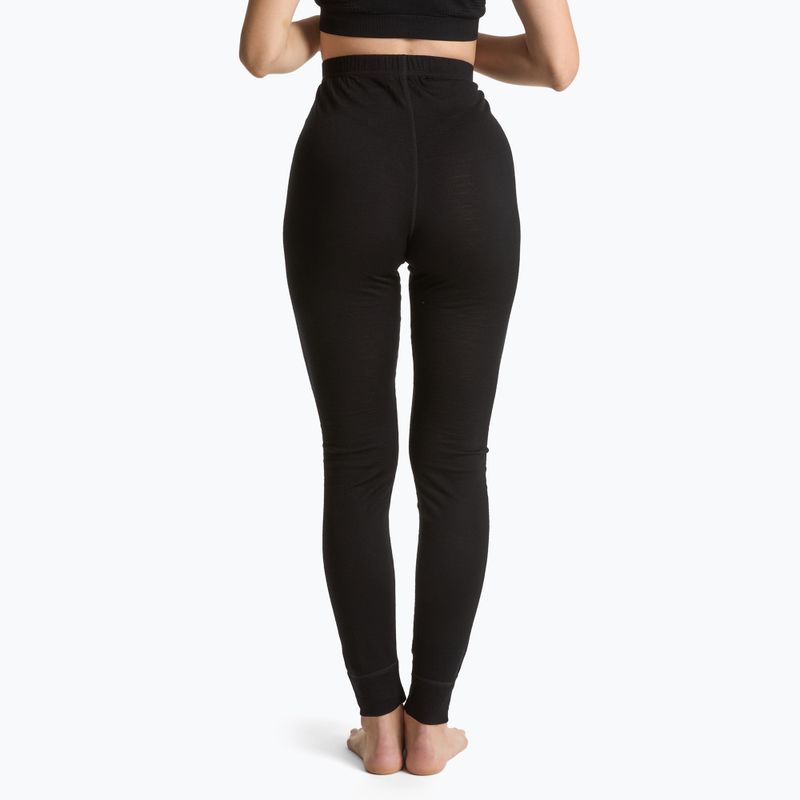 Spodnie termoaktywne damskie WOOLCANO 100% Merino PANT0542 czarny 3