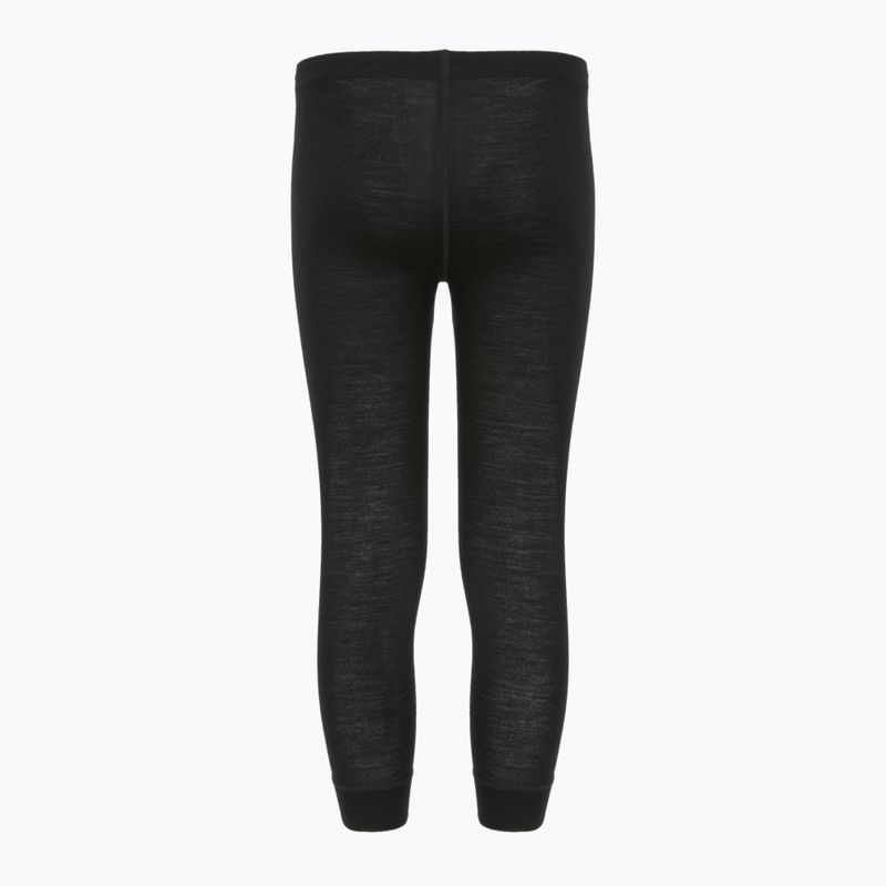 Spodnie termoaktywne dziecięce WOOLCANO Merino 100% PANT0975 czarny 4