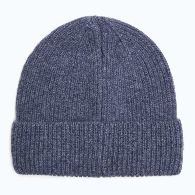 Czapka zimowa dziecięca WOOLCANO Merino 100% HAT0440 granatowy 2