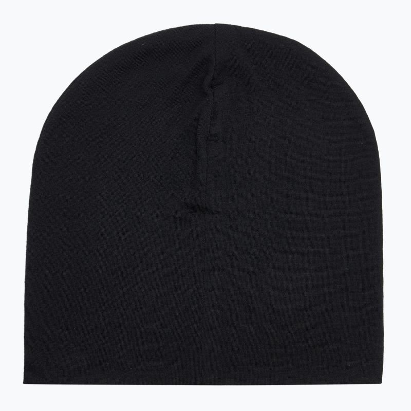 Czapka WOOLCANO MERINO 100% HAT0441 czarny 3