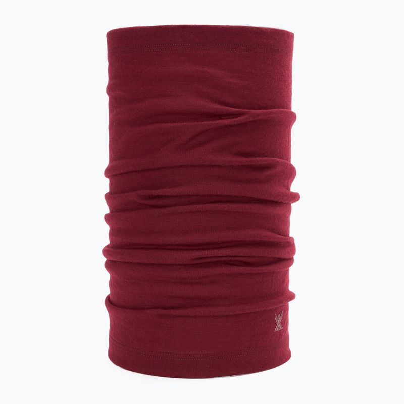 Komin WOOLCANO Merino 100% SPT24-33 bordowy 2