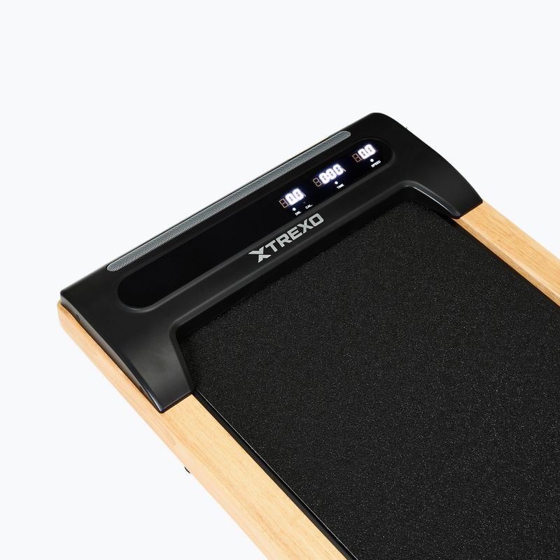 Bieżnia elektryczna XTREXO TXO-W250 Walking Pad czarny/brązowy 12