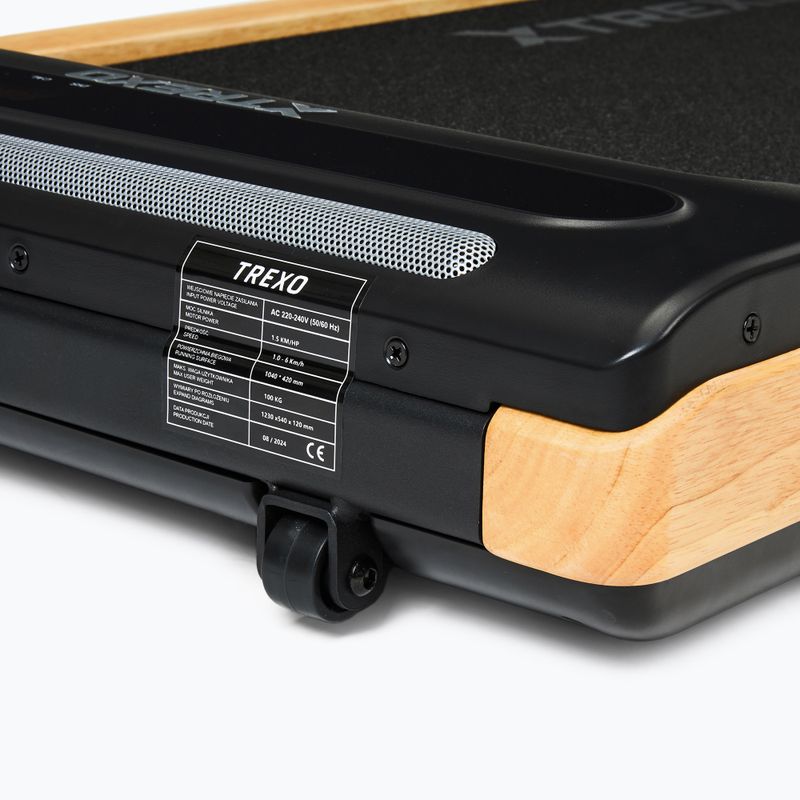 Bieżnia elektryczna XTREXO TXO-W250 Walking Pad czarny/brązowy 14